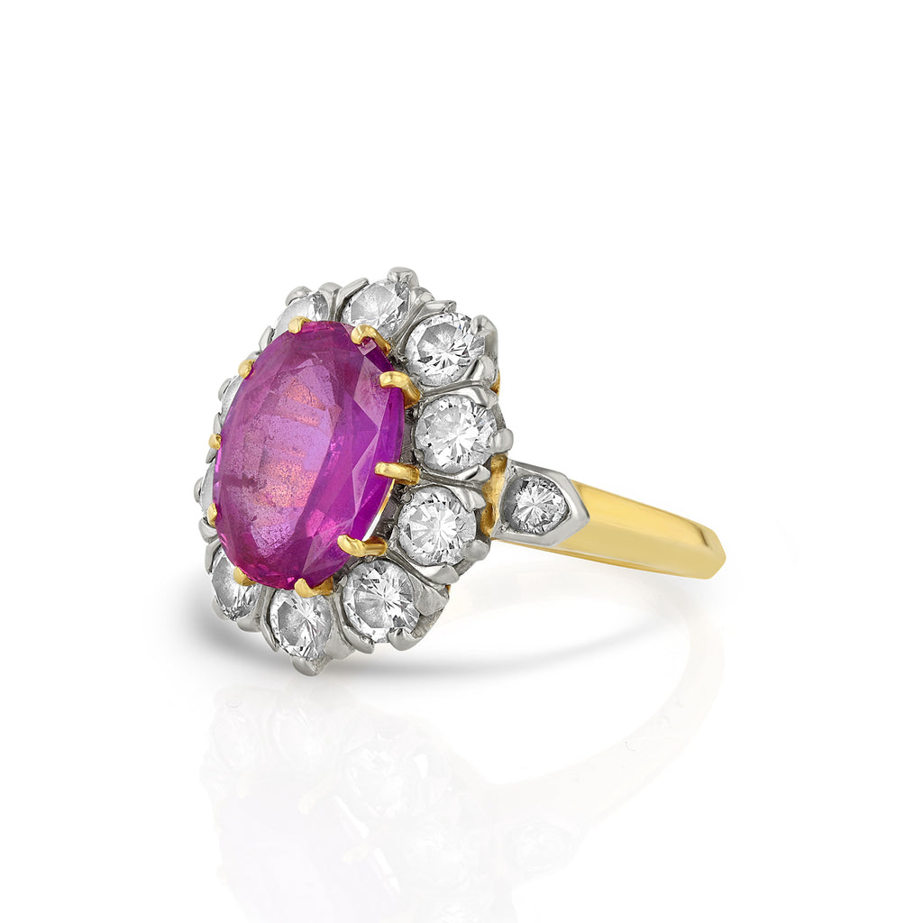 Reve - Queen Pompadour Pink Sapphire
