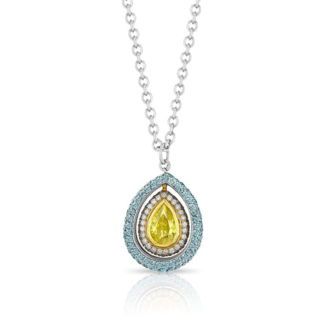 Marshak Bijoux - Soleil Necklace - One of a Kind Collection
