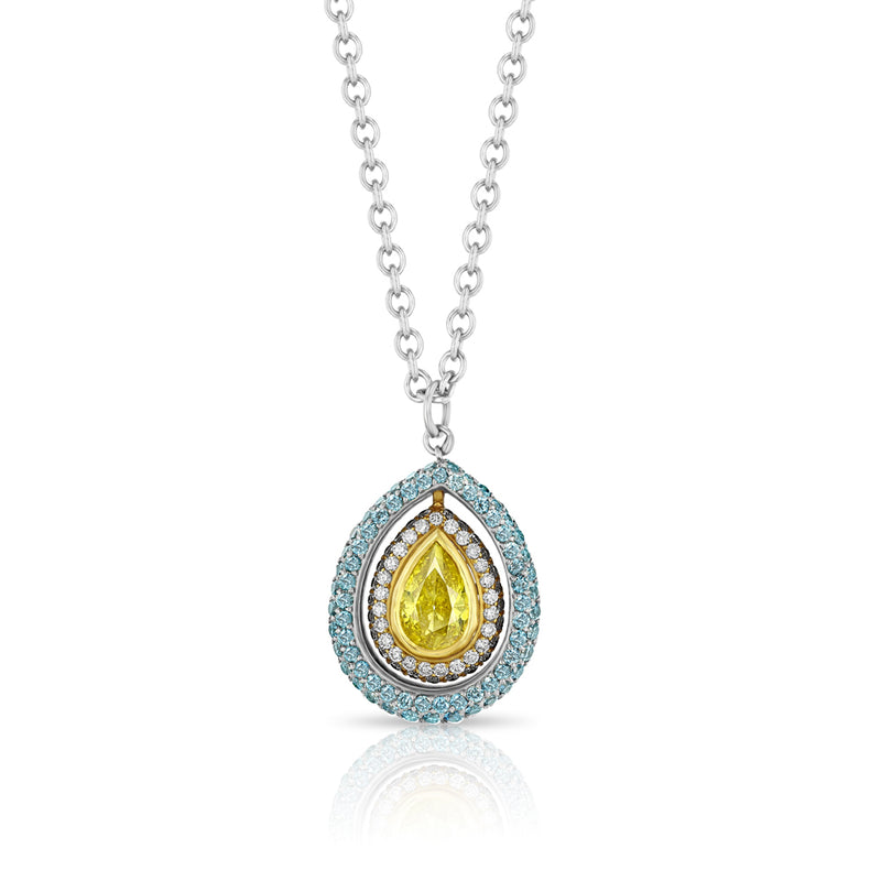 Marshak Bijoux - Soleil Necklace - One of a Kind Collection