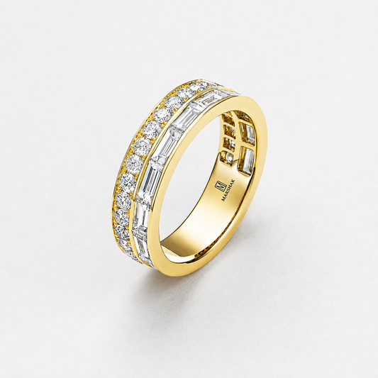 Verso Diamond Ring Yellow Gold