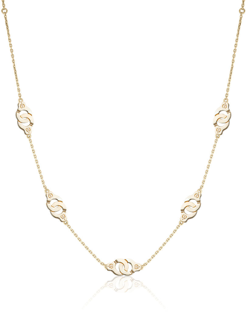 The Aphrodite Cuffs of Love Necklace - Five Cuff