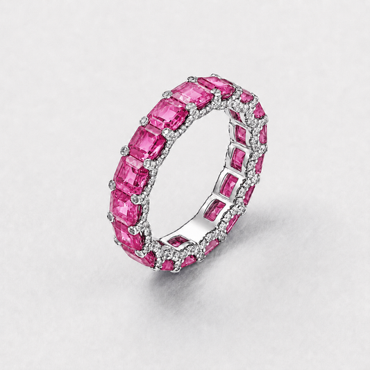 Virelle Pink Sapphire Ring