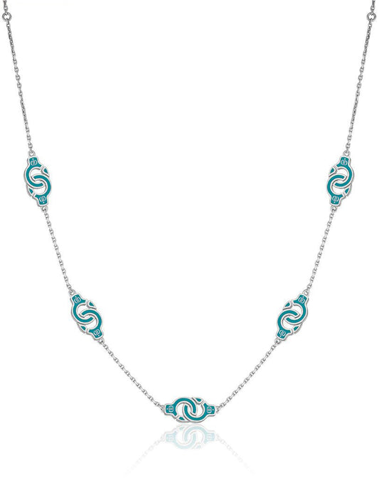 The Iris Cuffs of Love Necklace - Five Cuff