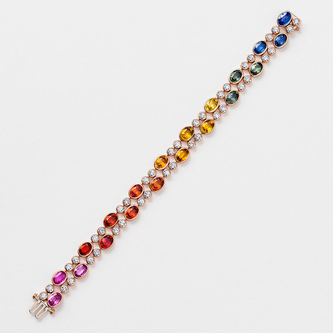 Sapphire Set Bracelet