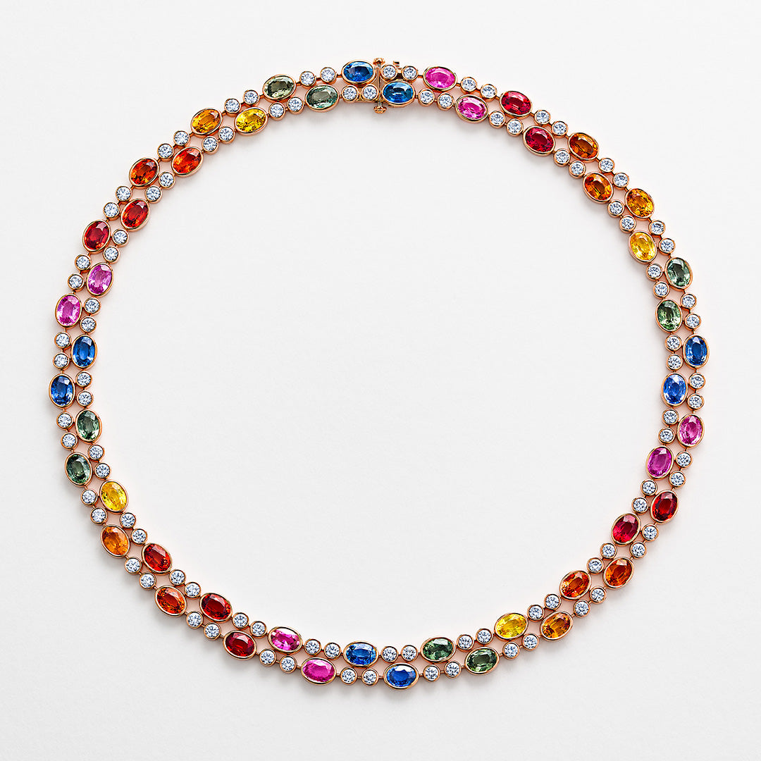 Sapphire Set Necklace