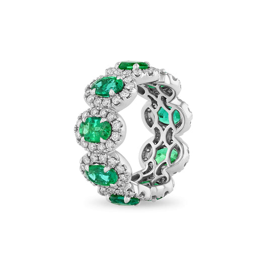 Marshak Bijoux - Eternity Green Gem Creation